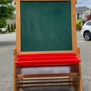 A children’s easel